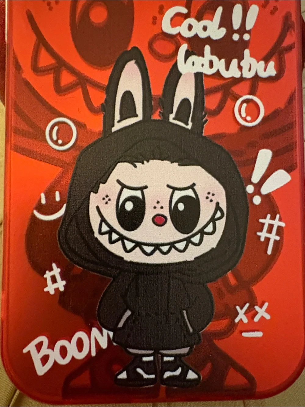 NWT Red Labubu Character Protective iPhone Case 16/17 - Unbranded
